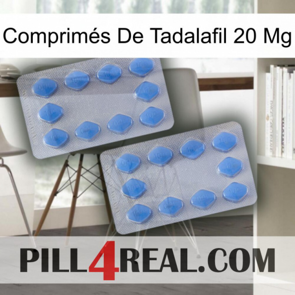 Comprimés De Tadalafil 20 Mg 20